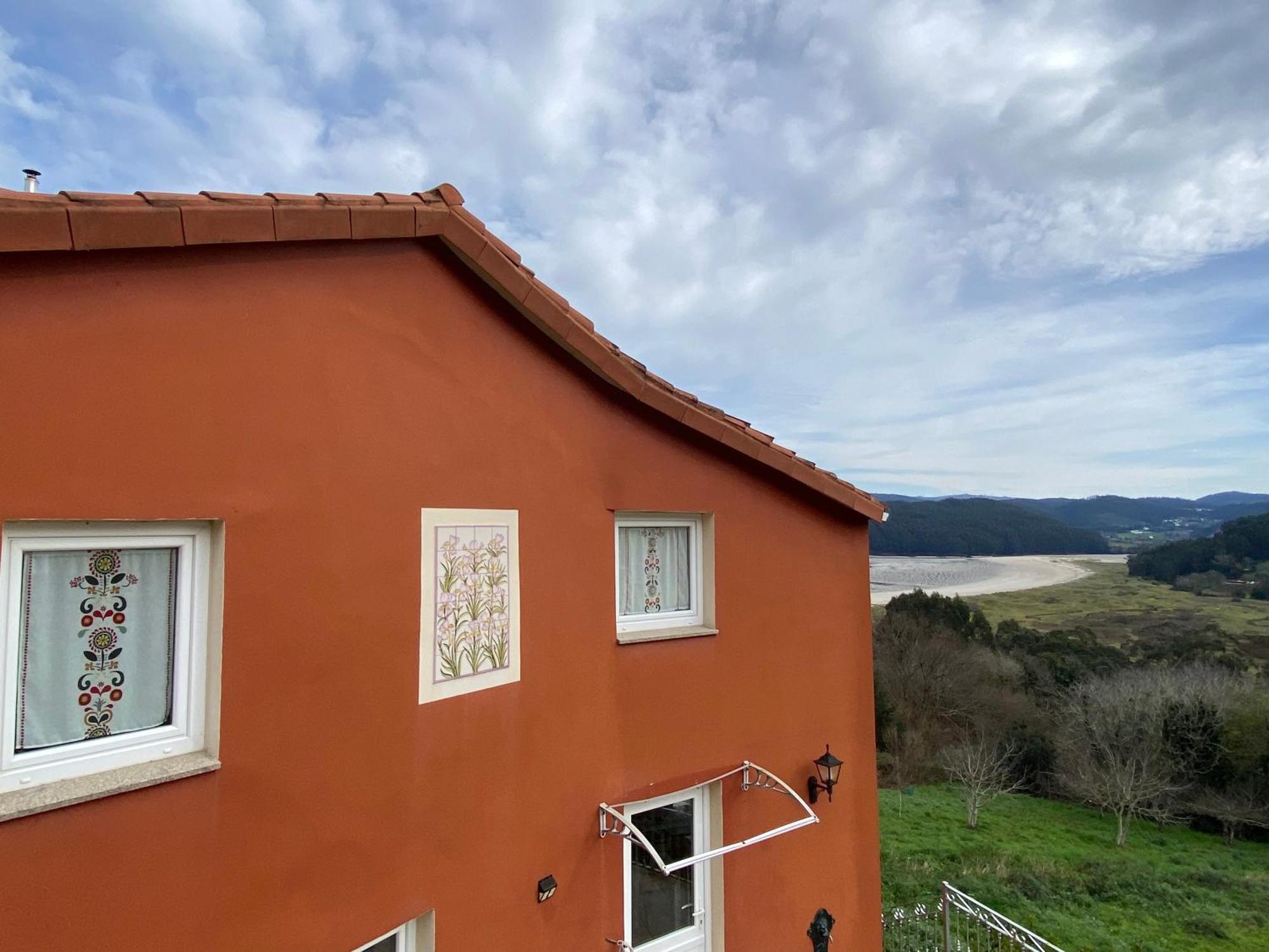 Casa Acogedora Con Vistas Al Mar Valdoviño Exterior foto